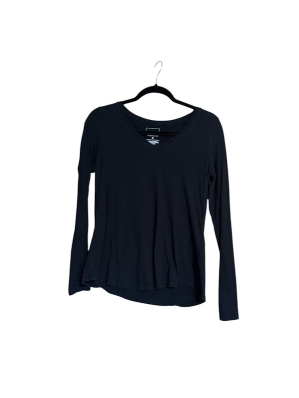 Sonoma Black V-Neck Long Sleeve Tee